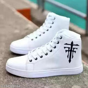 JOOTIYAPA ANKLE HEGHT SHOES FOR MEN (WHITE)
