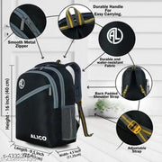 Medium 30 L Casual Waterproof Laptop Bag/Backpack for Men Women Boys Girls/Office School College Teens & Students (1 pice lunch bag free)