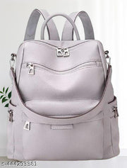 Bohobuzz Backpack Purse for Women Convertible Travel Vintage PU Leather Bag(Backpack,bag,backpack for women women bag fashion,stylish)