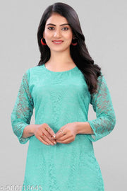 Trendy Comfortable Long Kurti For Girls And Women's