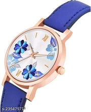 Special Valentine Stylish And Trandy Leather Strap Analog Watch for Women