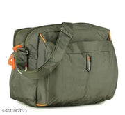 Sling Bag | Cross Body Multipurpose Hand Bag | Sling Bag For Men & Women | Slim Bag for Office, Cash, Business Collection, Travelling |  Grey & Green Sling Bag (Pack of 2)