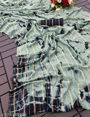 janvish blue shibori