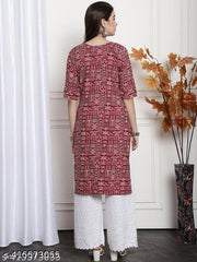 Polyster/Crepe fabric-Kurta for women