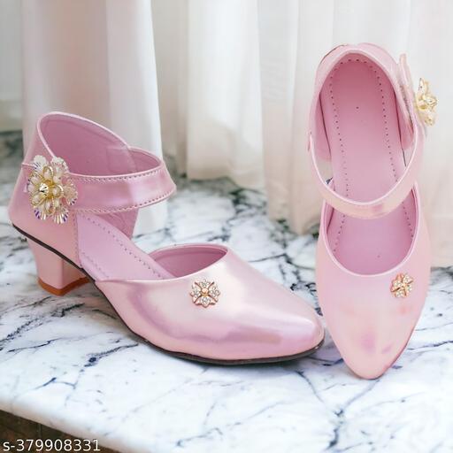 Girls Velcro Stylish Heels
