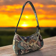 Women stylish and trendy hand bags sling bag shoulder bag for girls jute bags small jute shoulder bags jute sling bags under 300 for women and girls