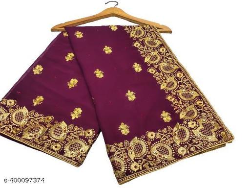 Beautiful Zamato saree for women with blouse