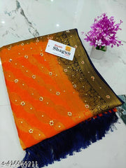 BALATON SAREE LAHARIYA STONE & SPECIAL JHALAR - WEDDING & PARTY WEAR