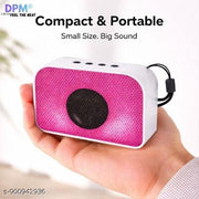 DPM Bluetooth Music Speaker with Wireless Microphone Karaoke Feature for Indoor Party Use