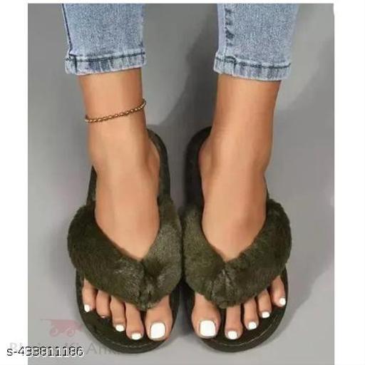 Newly lovely furr slippers super soft home slippers, summer slippers for women & girls || Flip-Flops & Sliders || Daily & Casual Wear || Indoor & Outdoor ||
