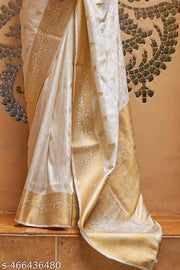 Jacquard Work Banarshi Silk Saree