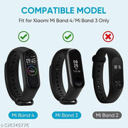 Bands for Mi Band 4 & Mi Band 3 Watch Band Strap Combo Pack Of 2