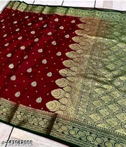 Banarasi satin silk saree