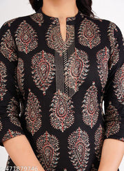 Beautiful Paisley Print Cotton Kurti