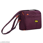 Nylon Sling bag Cross Body Utility Travel Office Business Messenger one Side Shoulder Bag for Men and Women Unisex