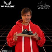 Bersache Extra Soft Classic Casual Chappal with  Regular wear with Ultra Soft & Flexibility Technology Slider for Men's (Black)