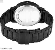Stainless Steel Strap Day Date Analog Watch For Men