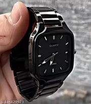 SHMOFY LUXRY PREMIUM LOOKING LUXURY SILVER DIAL STAINLESS STEEL CHAIN QUARTZ WATCH FOR MEN Analog Watch For Men