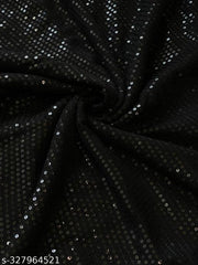 New Stylish Bollywood Georgette Sequince Saree For Women