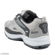 ASIAN Men's FUTURE-01 Grey Sports Running Walking & Gym LIghtWeight Stylish Shoes for Boys & Men