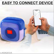 Tws Rgb Light Speaker Super-Compact,Portable, Lightweight, Waterproof & Dustproof