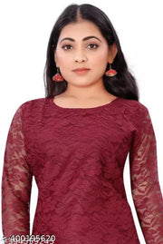 Bollywood Net Kurti For Woman