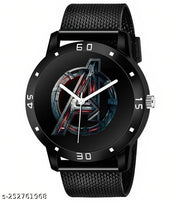 Trendy Child Sport Looking Wrist Watch Unique Avenger Analog Watch for Boys And Men