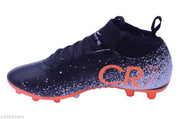 Multicolor Solid Football Shoes For Men