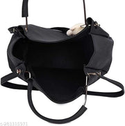 Shoulder Pu-Leather Handbags for Women's. Combo Set of 4