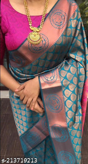 MAA AMAR FASHION kanjivarm Silk Saree