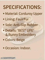 Women's Home Flip-Flops & Slippers Summer Indoor Bath Couple Bathroom Non-slip Unisex Sandals and Slippers Cute Teddy Flip Flops || Daily wear || Casual Wear ||