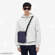 Zobex Stylish Nylon Sling Bag Blue Cross Body Bag Travel Office Business Messenger one Side Bag Shoulder Bag for Men and Women Side Bag