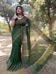 khadi cotton saree