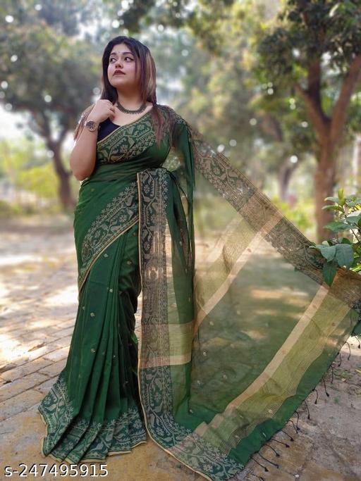 khadi cotton saree