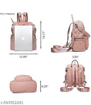 Premium Women Backpack | Waterproof Stylish Office College & Travel Bag