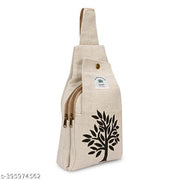 Hemp Sling Shoulder Belt, Hemp Chest Belt for both Men and Women