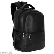 Unisex 25 Liters Laptop Backpack Bag Stylish Pu Leather School/College/Office & Travels