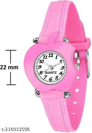 Kids Multicolor Plastic Casual Watches With 11 Belt Inter Changeable Belt women  Analog Watches