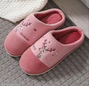 Winter Warm Slippers and Carpet Slippers For Women  Home Fluffy Furry Slippers New Fashion Soft Plush Platform Non Slip Bedroom Slides Multicolour 1 Pair || Flip-flops & Slider || unisex boys & Girls ||