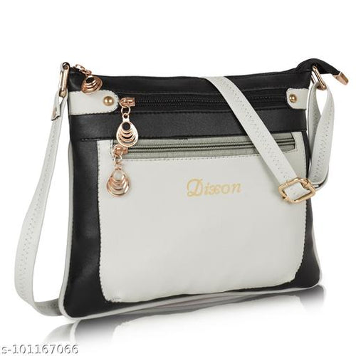 Dixon Dixon DIXON Synthetic Vegan Leather Stylish fancy Fashionable Satchel Shoulder Crossbody Daytrip Slingbag For Women