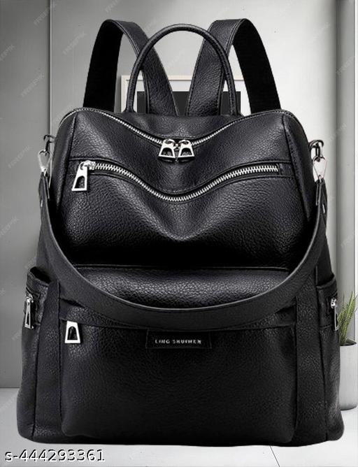Bohobuzz Backpack Purse for Women Convertible Travel Vintage PU Leather Bag(Backpack,bag,backpack for women women bag fashion,stylish)