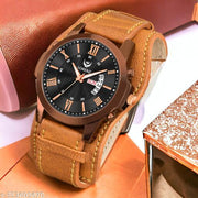 Lorenz Two-in-one detachable bracelet strap day & date watch for Men | Watch for Boys (Tan) | MK-4030R