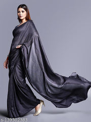 SITANJALI FANCY GOERGETTE SAREE WITH UNSTITCHED BLOUSE