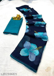 CHIFFON DESIGNER SAREE