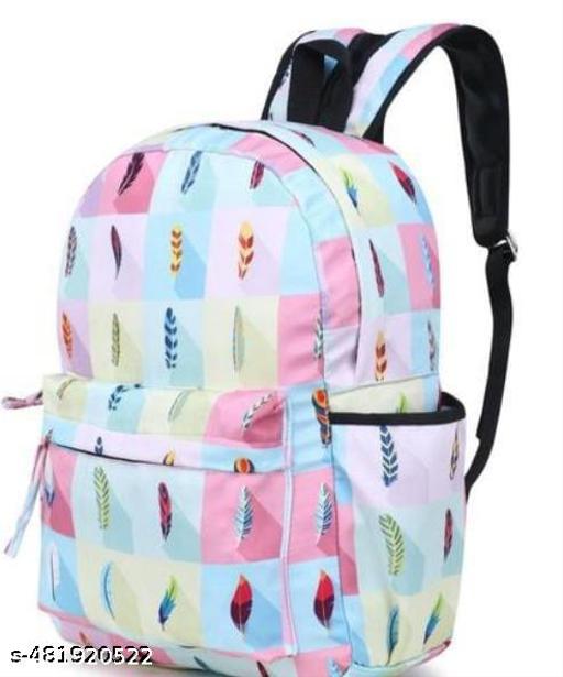 Multicolour patti&Cycle print Medium 25 L Laptop Backpack