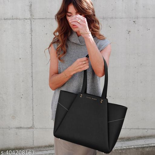 Stylish Woman Handbags | Ladies Purse | Handbag for Woman | Girls Handbag For Party(Black)