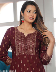 Trendy Stylish Embroided Kurti