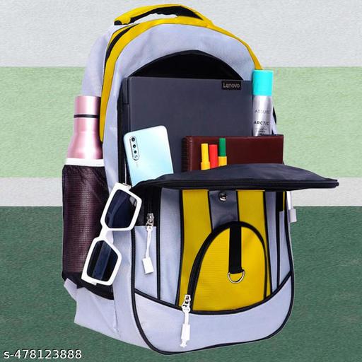 Medium 30L For Unisex school college laptop travel backpack office bag with 2 compartments
