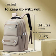 Sports By Tinytot 34 Litre, Stylish & Trendy Water Resistant Hi Storage School Collage Travel Laptop Backpack Bag for Boys, Girls, Mens &  Womens, 20 Inches