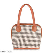 Small Stylish Handbag for Ladies Printed Design Cotton Tote Bag Women Office and Party Bag Combo